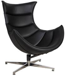 Krėslas Home4you Grand Extra 39031, juoda sp., 86 cm x 84 cm x 96 cm