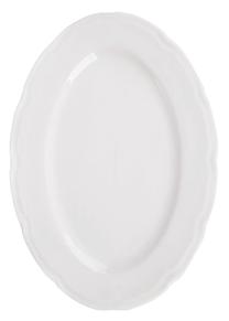 Serviravimo lėkštė Homla Jasmine 870724, 21 cm x 30 cm, balta sp., porcelianas