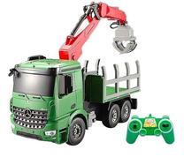 Rc лесовоз ATA Mercedec Arocs DO-E352, 1:20, черный цв./красный цв./зеленый цв.