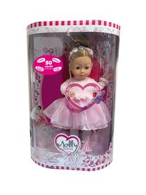 Lėlė Dimian Bambolina Molly Ballerina BD1215-50SLV, 40 cm, rožinė sp.