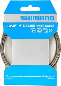 Stabdžių troselis Shimano MTB, nerūdijantysis plienas, sidabro sp.