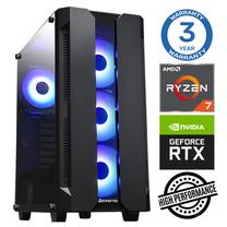 Stacionārs dators Intop RM71879NS AMD Ryzen 7 5700X, DDR4 16 GB, SSD+HDD 500 GB 4 TB, Nvidia GeForce RTX3050 6 GB GDDR6