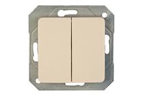 Slēdzis Vilma SL250 P510-020-02V, 2 kl, ziloņkaula krās.