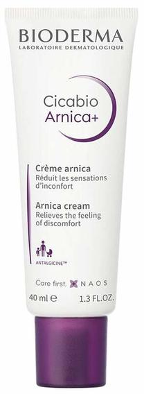 Kūno kremas, veidui ir kūnui Bioderma Cicabio Arnica+, 40 ml