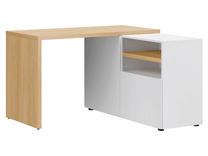 Rakstāmgalds ar skapi Modai S, 120 cm x 120 cm, 75 cm, ozola krās.