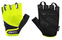 Cimdi Force Gel 17 Short, melna krās./dzeltena krās., XS