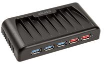 USB šakotuvas Akasa Connect 7 EX - USB 3.0 Hub
