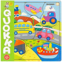 Деревянный пазл Quokka Transport