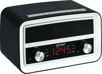 Radio modinātājs Denver, melna krās.