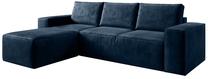 Kampinė sofa Silla Nube 40, tamsiai mėlyna sp., kairinė, 204 x 302 cm x 95 cm
