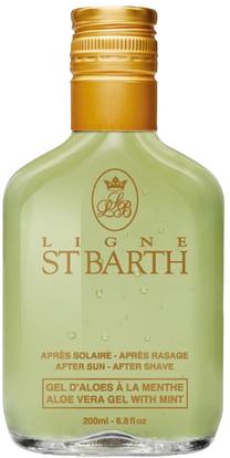 Gelis po deginimosi kūnui/veidui Ligne St Barth Aloe Vera with Mint After Sun – After Shave, 200 ml