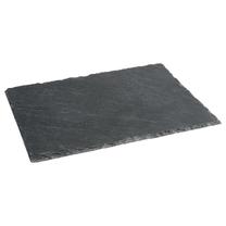 Serviravimo padėklas Secret de Gourmet 101970, 32 cm x 24 cm, juoda sp./pilka sp., akmuo