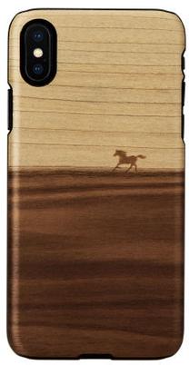 Чехол для телефона Man&Wood, коричневый цв., Apple