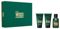 Dovanų komplektas vyrams Dsquared2 Green Wood
