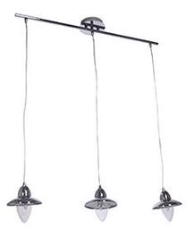 Valgusti rippuv Searchlight Mini Fisherman 8233-3CC, G9, 3 x 33 W, läbipaistev v./kroom v. / kroom v.