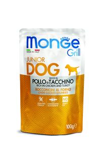 Влажный корм для собак Monge, индюшатина, 0.1 кг