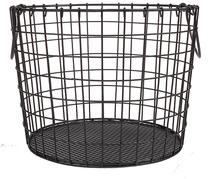 Korv Simple THK-078377, metall, 26.5 cm x 26.5 cm x 26.5 cm, must v.