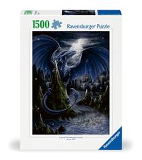 Dėlionė Ravensburger Black Dragon, 80 cm x 60 cm, 1500 vnt., įvairių spalvų