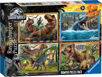 Dėlionė Ravensburger Jurassic World 05619, 36 cm x 26 cm, 400 vnt., įvairių spalvų