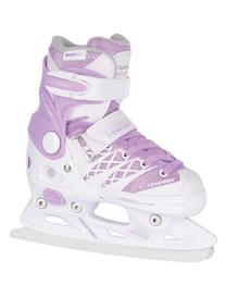 Daiļslidošanas slidas Tempish Clips Ice Girl, balta krās./violeta krās., 33 - 36