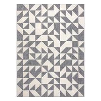 Paklājs Hacano Wink Triangle, krēmkrāsa/pelēka krās., 230 cm x 160 cm