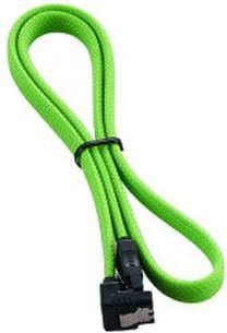 Vads Cablemod ModMesh ModMesh Right Angle SATA 3 Cable ModMesh Right Angle SATA 3 Cable SATA 3, SATA 3, 0.6 m, zaļa krās.