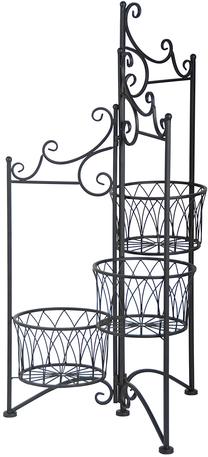 Stovas Esschert Design, 48.9 cm x 43.5 cm x 97.8 cm, juoda sp.