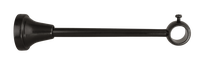 Karnīzes kronšteinis, 180 mm, Ø 16 mm, melns krās.