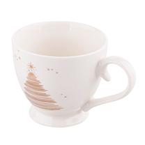 Puodelis Altom Golden Christmas, balta sp., 0.35 l