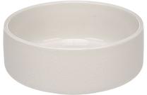 Bļoda dzīvniekam Flamingo Rama Round, 0.7 l, 15,5 x 15,5 x 6 cm, balta krās.