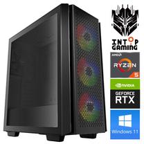 Стационарный компьютер Intop Ryzen 5 5600X, 2240 GB, DDR4 32 GB, SSD+HDD 240 GB 2 TB, Nvidia GeForce RTX 5060 Ti 8 GB GDDR7, Windows 11 Pro