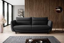 Sofa Silva Poco 10, juoda sp., 90 x 236 cm x 90 cm