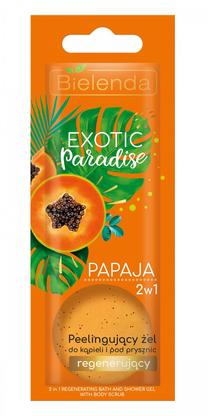 Kūno prausimosi želė Bielenda Exotic Paradise, 25 ml