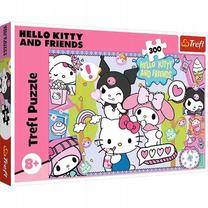 Pusle Trefl Hello Kitty Crazy Trio 23039, 40 cm x 60 cm, 300 tk, mitmevärviline