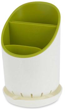 Stalo įrankių dėklas Verk Group, 12 cm x 12 cm x 19 cm, plastikas, balta sp./žalia sp.