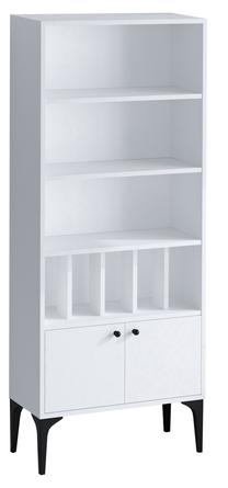 Pastatoma lentyna Kalune Design Spica, balta sp., 175 cm x 60 cm x 30 cm
