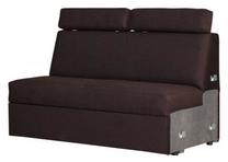 Modulinė sofa Bodzio Lazur, ruda sp., 146 x 81 cm x 97 cm