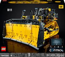 Konstruktorius LEGO® Programėle valdomas Cat® D11 buldozeris 42131, 3854 vnt.