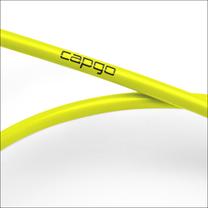 Dviračio priedas, stabdžių troso apvalkalas Capgo BL PTFE, plastikas, geltona sp.