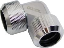 Jungtis Alphacool L connector 90° 16mm, sidabro sp.