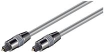 Vads Goobay Toslink 6mm Audio Cable Toslink, Toslink, 3 m, pelēka krās.