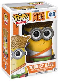 Rotaļlietu figūriņa Funko Despicable Me 3 Tourist Dave 418