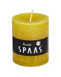 Свеча, цилиндрическая Spaas, 30 час, желтый цв.