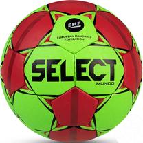 Rankinio kamuolys Select Mundo Junior/Ladies 2020, 2 dydis, raudona sp./žalia sp.