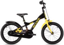 Vaikiškas dviratis Scool Xxlite Steel SCO4070, juoda sp., 10'', 16"