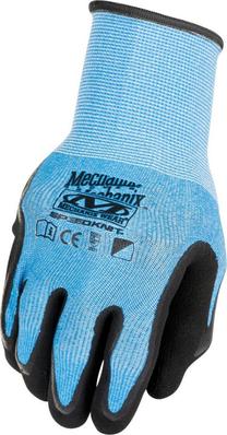 Darbo pirštinės Mechanix Wear SpeedKnit CoolMax, suaugusiems, mėlyna sp./juoda sp., XXL