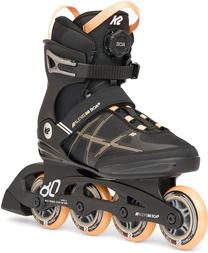 Riedučiai K2 Alexis 80 BOA, juoda sp./oranžinė sp., 38