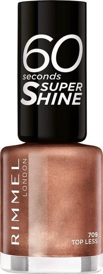 Nagų lakas Rimmel London, top less sp., 8 ml