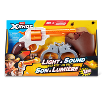 Komplekts lomu spēlei, kovboju komplekts Zuru X-Shot 36884, daudzkrāsaina