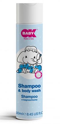 Dušo želė ir šampūnas OkBaby 2in1 39150000, 39150000, 250 ml